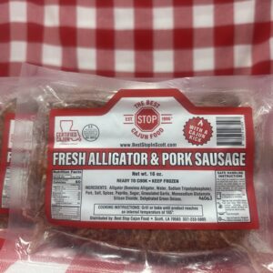 Fresh Alligator & Pork Sausage