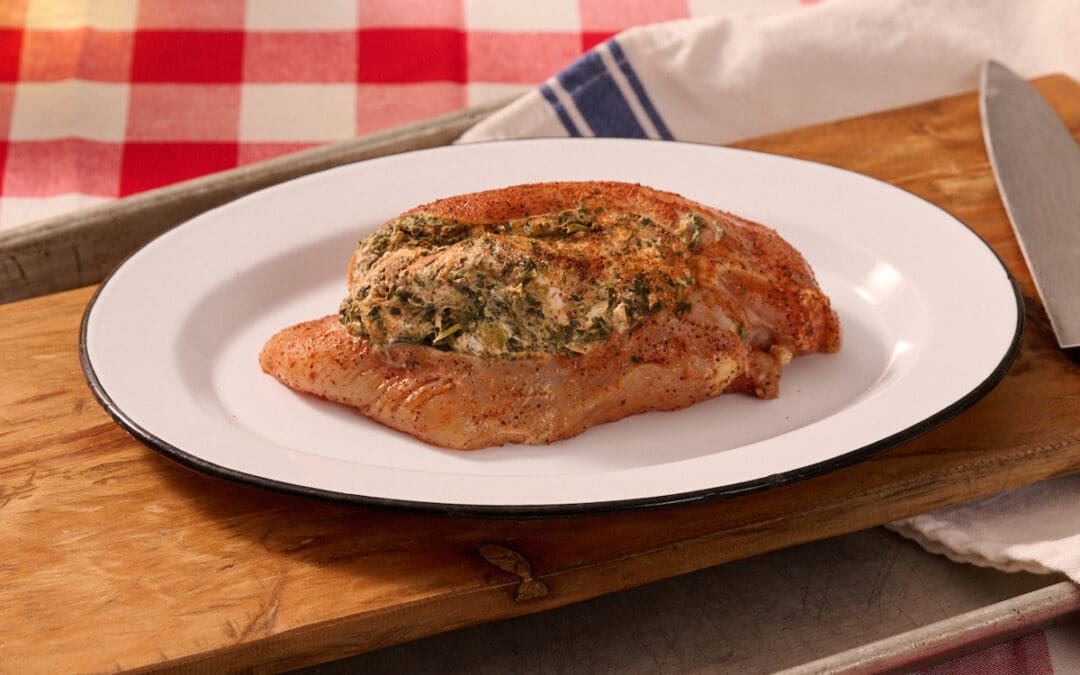 Stuffed Chicken Breast with Spinach