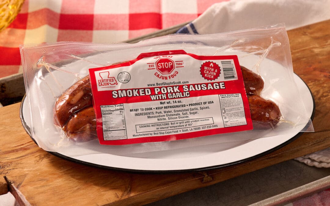 Smoked Pork & Garlic Sausage