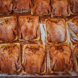 Chicken Deboned Stuffed with Boudin