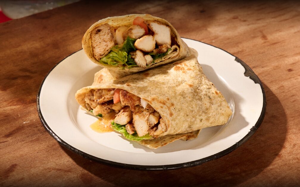 Cajun Chicken Wrap