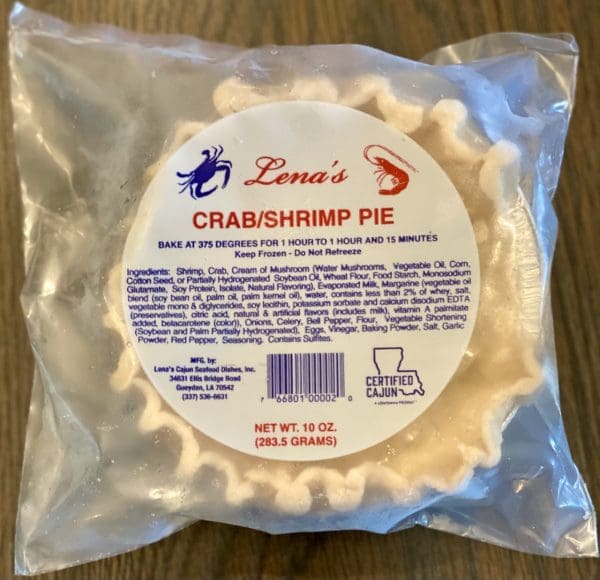 crab and shrimp pie