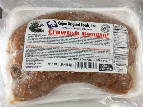 Crawfish Boudin
