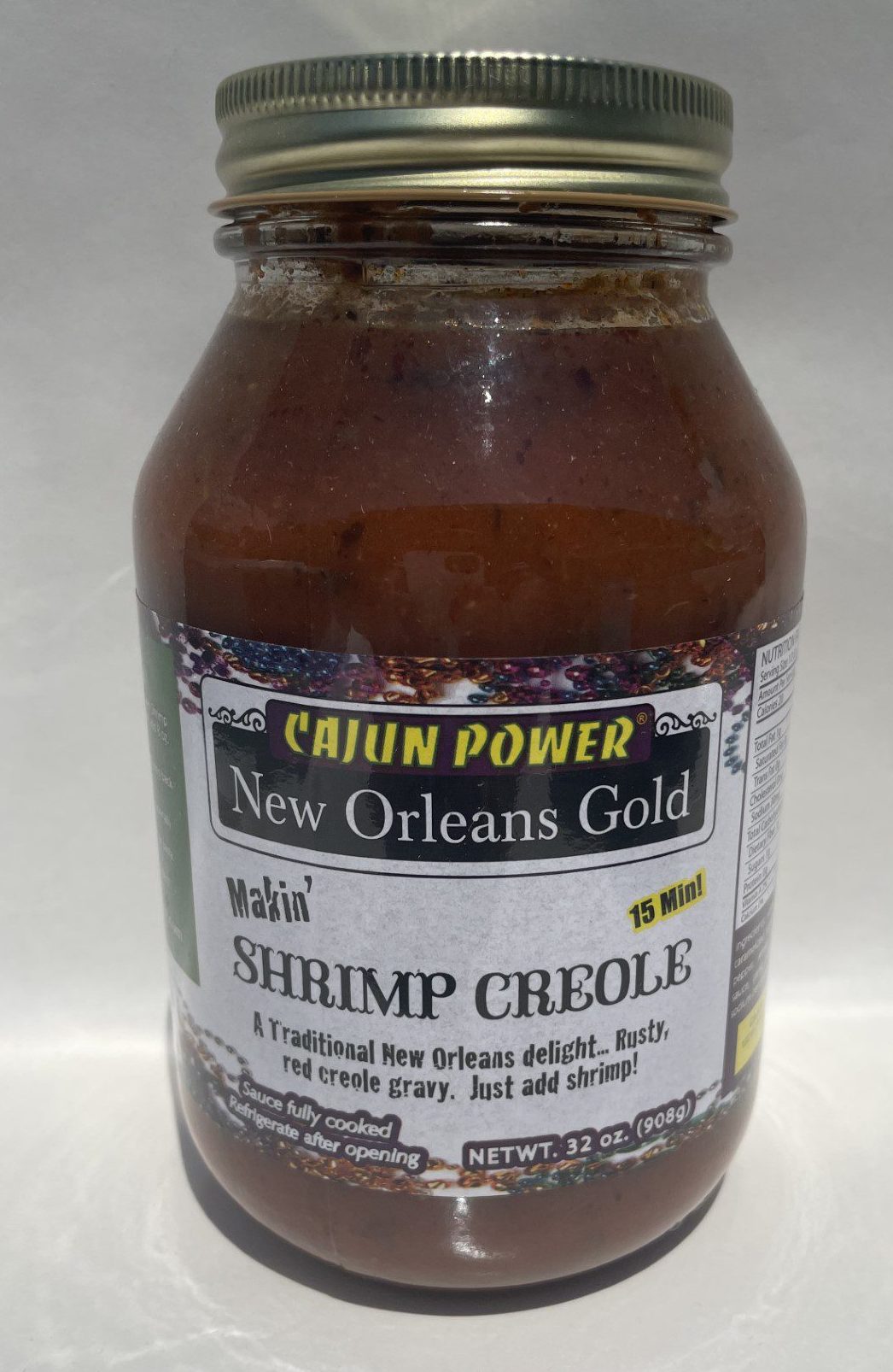 Cajun Power Shrimp Creole
