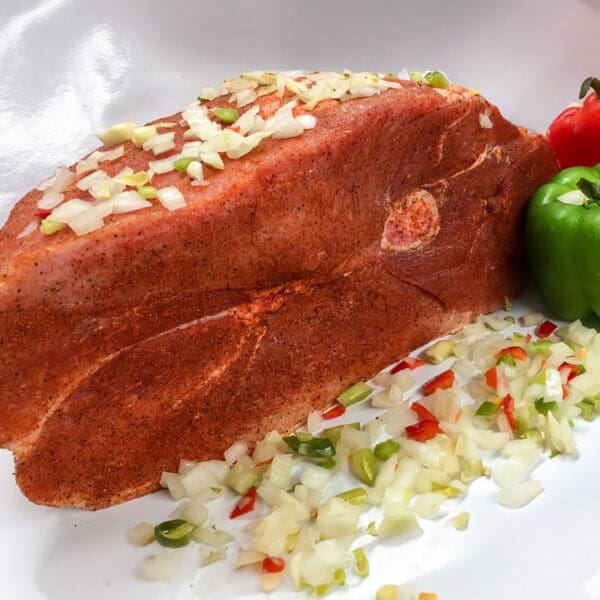 Stuffed Pork Ham Roast