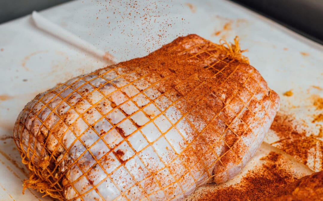 Turducken stuffed with Crawfish Etouffee