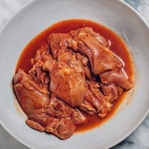marinated chicken
