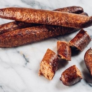 smoked boudin