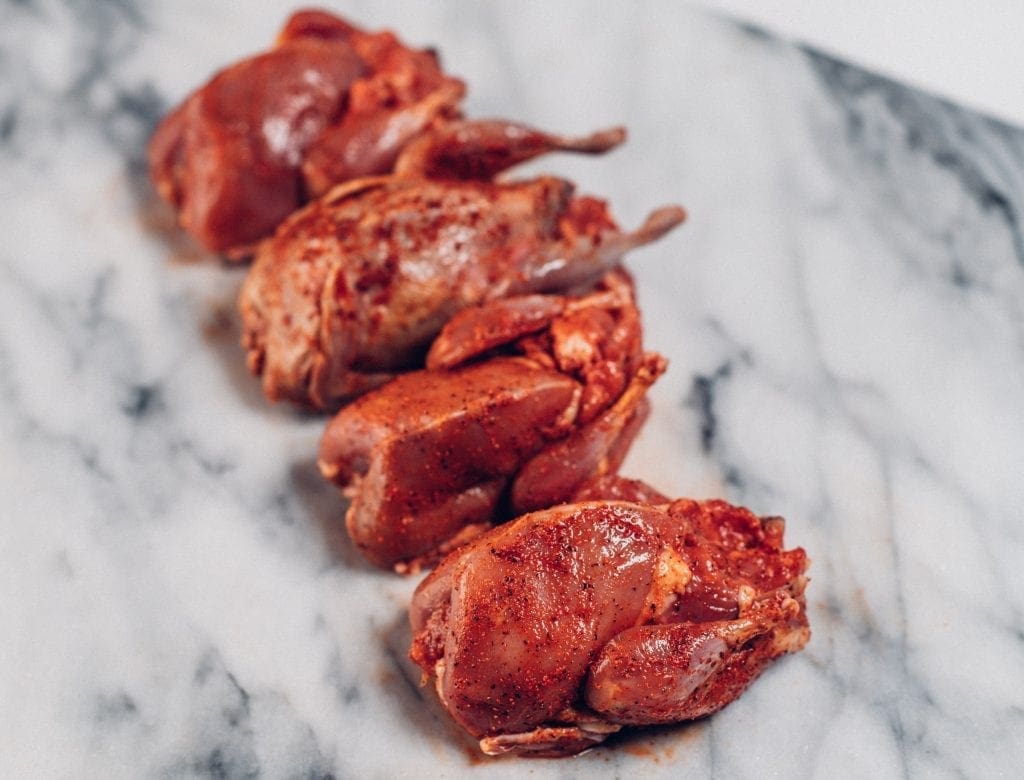 Quails Stuffed with Ground Pork Meat The Best Stop